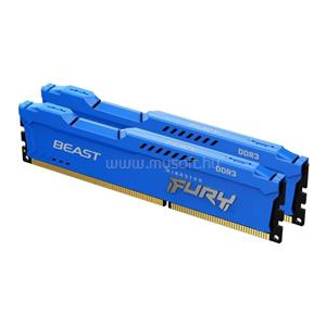Kingston DIMM memória 2X8GB DDR3 1600MHz CL10 FURY BEAST BLUE (KF316C10BK2/16)