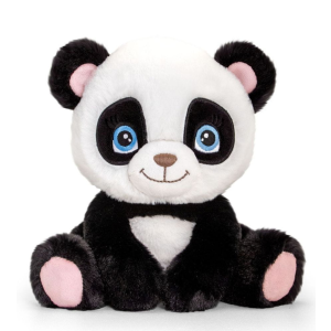 Keel Toys SE1089 Keeleco Panda - öko plüss játék 16 cm