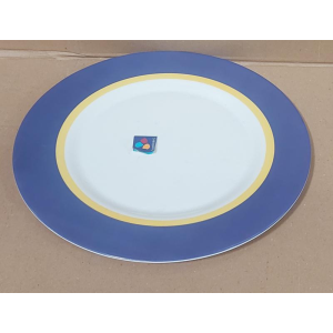 LUMINARC Zest lapos tányér(tál), 31cm, kék sárga