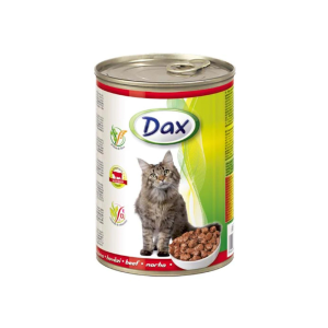 Dax marha ízesítésű nedves macskaeledel - 415g