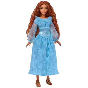 Mattel Disney A Kis Hableány baba - Ariel, kék ruhában