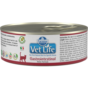 VET LIFE Cat Konzerv Gastrointestinal 85g