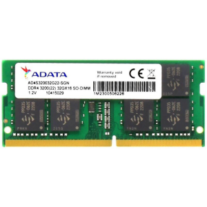 ADATA 32GB 3200MHz DDR4 Notebook RAM ADATA OEM (AD4S320032G22-SGN)
