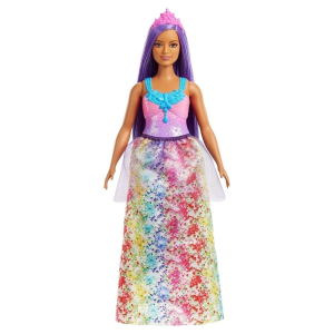 Mattel Barbie Dreamtopia hercegnő - lila hajjal