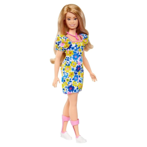 Mattel Barbie Fashionista barátnők stílusos divatbaba - Down-szindrómás #208
