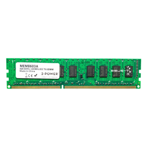 2-Power RAM memória 1x 8GB 2-POWER ECC UNBUFFERED DDR3 1600MHz PC3-12800 UDIMM | MEM8603A