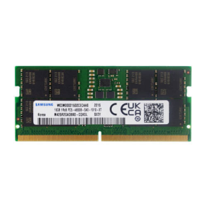 Samsung RAM memória 1x 16 GB Samsung SO-DIMM DDR5 5600MHz PC5-44800 | M425R2GA3BB0-CWM