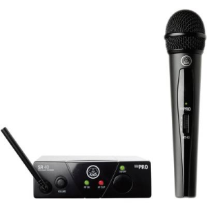 AKG Mini vocal készlet ISM 1, AKG WMS 40 AKG ISM 1, 863 MHz, 65 - 20 000 Hz, 100 m, 30 felett h (310922)
