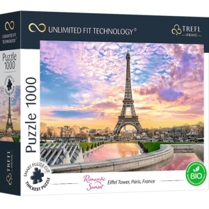 Trefl 1000 db-os UFT Prime puzzle - Romantic Sunset - Eiffel Tower, Paris, France (10693)