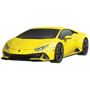 Ravensburger 3D Puzzle Lamborghini Huracan Evo, sárga, 108 darabos