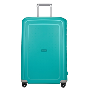 SAMSONITE S'CURE négykerekű aqua blue csatos nagy bőrönd 75cm 49308-1012
