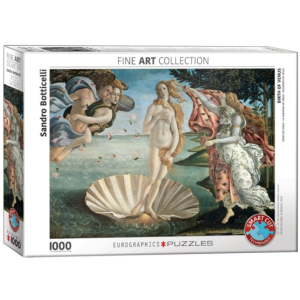 Eurographics 1000 db-os puzzle - Birth of Venus, Botticelli (6000-5001)