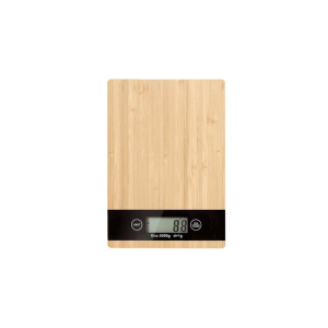 Elektronikus LCD kijelzős bambusz konyhai mérleg