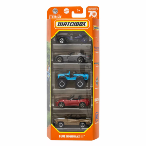 Mattel Matchbox 5 db-os kisautó készlet - Blue Highways III