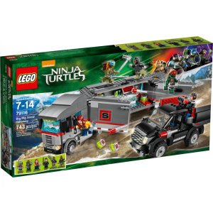 LEGO Teenage Mutant Ninja Turtles Menekülés Óriás Kamionnal 79116