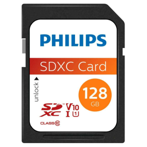 Philips FM12SD55B/00 memóriakártya 128 GB SDXC UHS-I Class 10