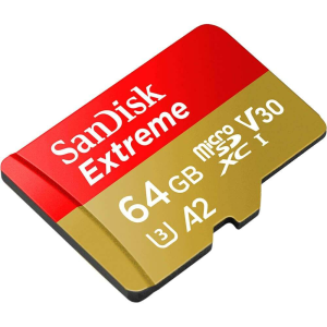 Sandisk Extreme 64 GB MicroSDXC UHS-I Class 10 memóriakártya