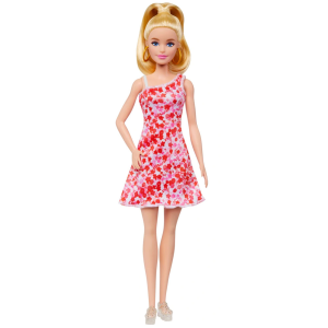 Mattel Barbie Modell baba 205 - Rózsaszín virágos ruha FBR37