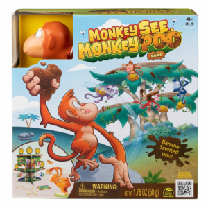 SPINMASTER Monkey See Monkey Poo társasjáték
