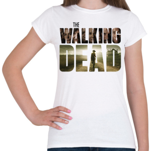 PRINTFASHION The Walking Dead - Női póló - Fehér