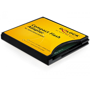 DELOCK Compact Flash adapter SD / MMC memória kártyákhoz