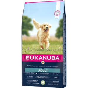 N/A Eukanuba Adult Lamb & Rice Large kutyatáp 2,5kg (LPHT-EUK1305) - Kutyaeledel