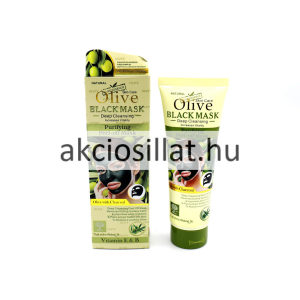 Wokali Olive Black Mask Lehúzható Arcmaszk 130ml
