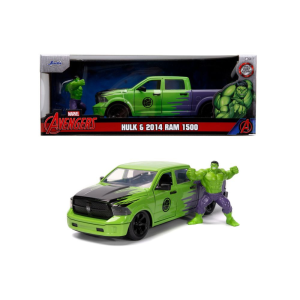  Hulk figura és 2014 Ram 1500 modellautó 1:24 - Avangers