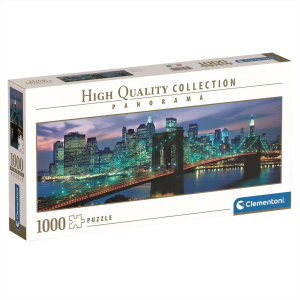Clementoni Puzzle 1000 db High Quality Panoráma - New York, Booklyn-híd