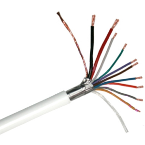  Erősített biztonságtechnikai kábel 2 + 8 CCA