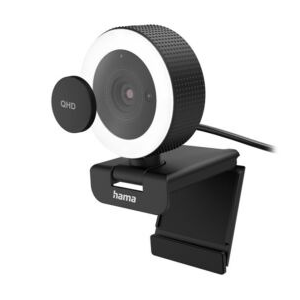 Hama Webkamera HAMA C-800 Pro USB 1440p + távirányító fekete