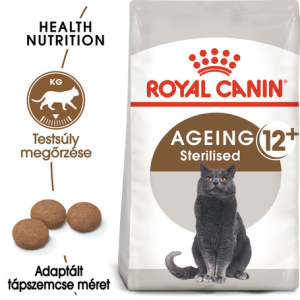 Royal Canin Ageing Sterilised 12+ | Ivartalanított idős macska száraz táp 400 g