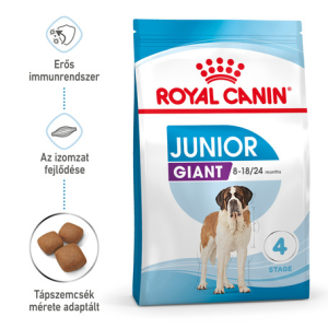 Royal Canin Giant Junior - óriás testű kölyök kutya száraz táp 3.5 kg