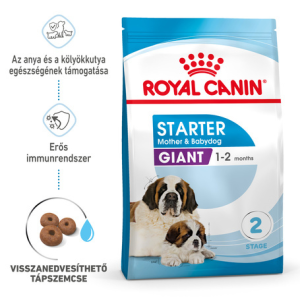 Royal Canin Giant Starter Mother & Babydog - száraz táp óriás testű vemhes szuka és kölyök kutya részére 2 hónapos korig 3.5 kg