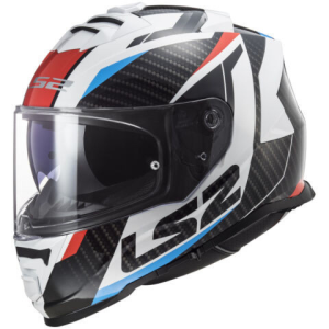 LS2 Helmets LS2 FF800 STORM II RACER piros kék-06