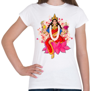 PRINTFASHION lakshmi art polo - Női póló - Fehér