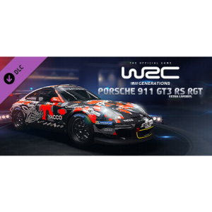 Region Free WRC Generations - Porsche 911 GT3 RS RGT Extra liveries DLC (PC - Steam elektronikus játék licensz)