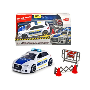 Dickie : Román Audi RS3 rendőrautó, 1:32