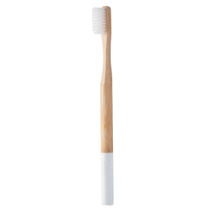NatureBrand bambusz fogkefe fehér