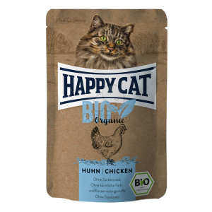  Happy Cat Bio Organic alutasakos eledel - Baromfi 85 g
