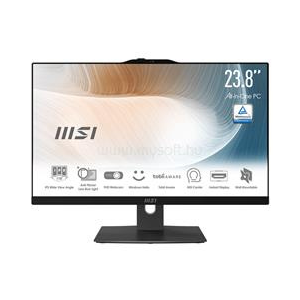 MSI Modern AM242P 12M All-in-One PC (Black) | Intel Core i7-1260P | 64GB DDR4 | 500GB SSD | 2000GB HDD | Intel Iris Xe Graphics | W11 HOME
