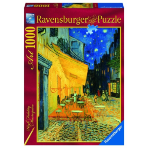 Ravensburger 1000 db-os Art puzzle - Van Gogh - Éjjeli kávézó (15373)