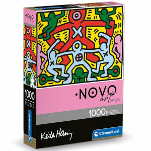 Clementoni Novo Art: Keith Haring – Cím nélküli festmény 1000 db-os puzzle – Clementoni