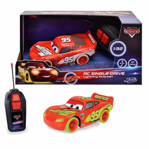JADA TOYS Verdák Glow Racers Villám McQueen távirányítós autó 1/32 - Simba Toys