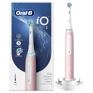 Braun Oral-B iO3 elektromos fogkefe, pink