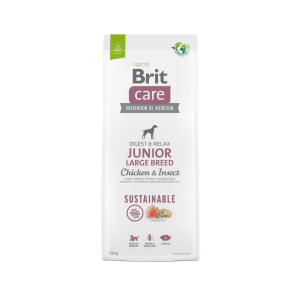  Brit Care Sustainable Junior Large Breed Chicken & Insect – 3 kg