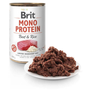  Brit Mono Protein Beef & Rice – 6×400 g