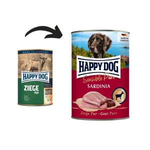  Happy Dog Sardinia Pur – Kecskehúsos konzerv – 400 g