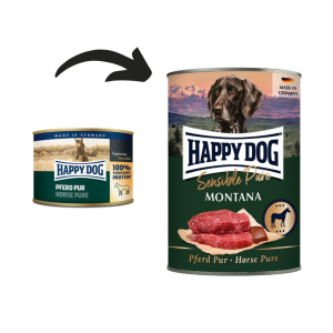  Happy Dog Montana Pur Lóhúsos konzerv – 200 g