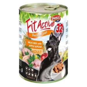  Panzi FitActive Adult Dog Meat-Mix konzerv – 415 g